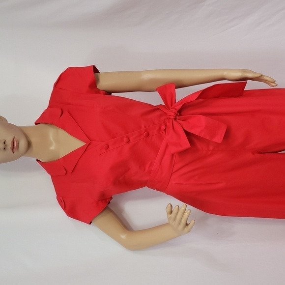 GAL Meets Glam Camille Red Jumpsuit - Picture 9 of 17